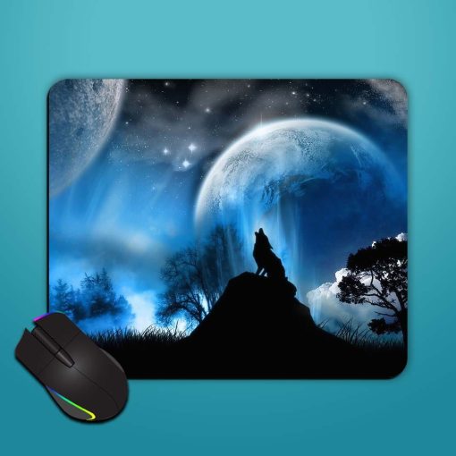 Night Woulf Mouse Pad Chachhi