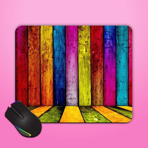 Colour Wood Art Mouse Pad Chachhi