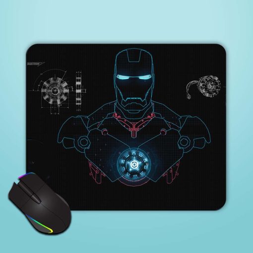 Jarvis Illustration Mouse Pad Chachhi