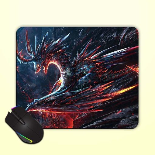 Burning Dragon Mouse Pad Chachhi