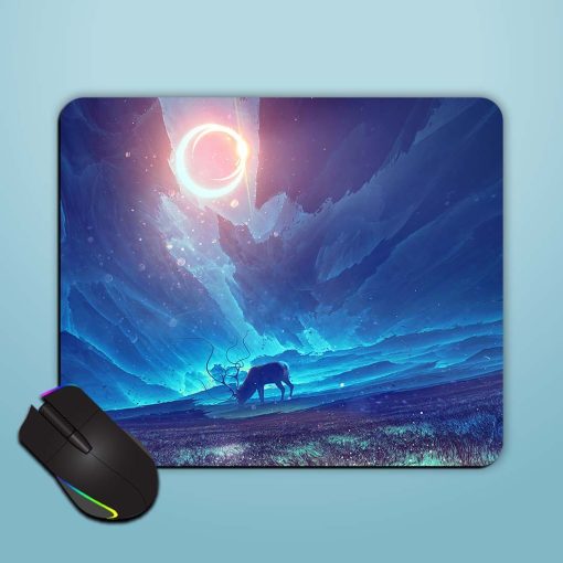 Dream World Illustration Mouse Pad Chachhi