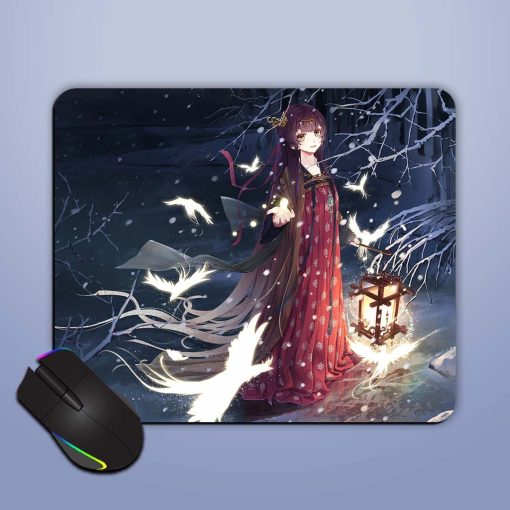 Anime Girl Dreaming Fantasy Mouse Pad Chachhi