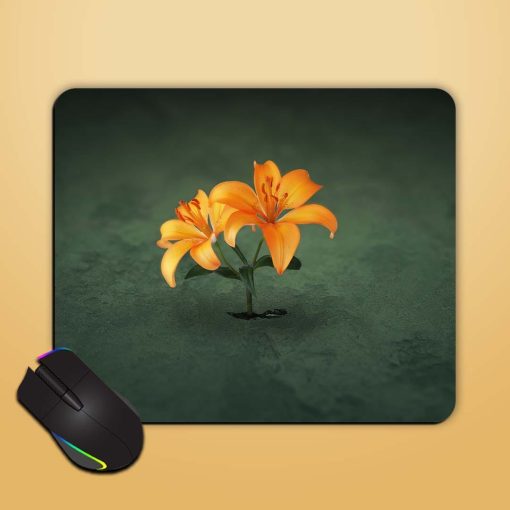 Growing Flower Wallpaper Mouse Pad Chachhi