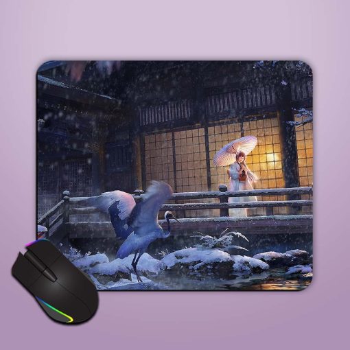 Anime Girl Wallpaper Mouse Pad Chachhi