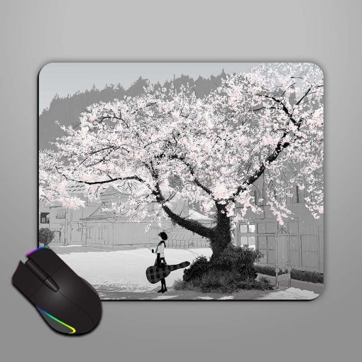 Anime Girl Wallpaper Mouse Pad