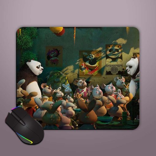 Kung-Fu Panda Illustration Mouse Pad Chachhi