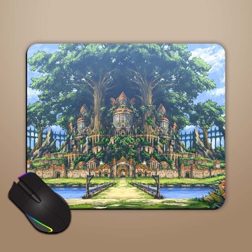 Treehouse Illustretion Mouse Pad Chachhi