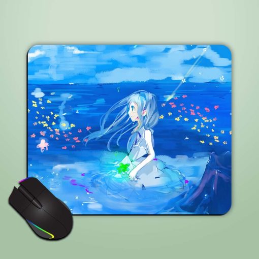 Anime Girl Illustration Mouse Pad Chachhi