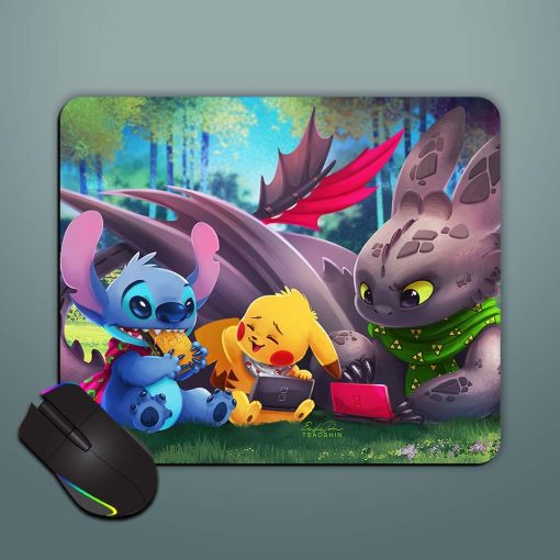 Cartoon Illustration Mouse Pad Chachhi