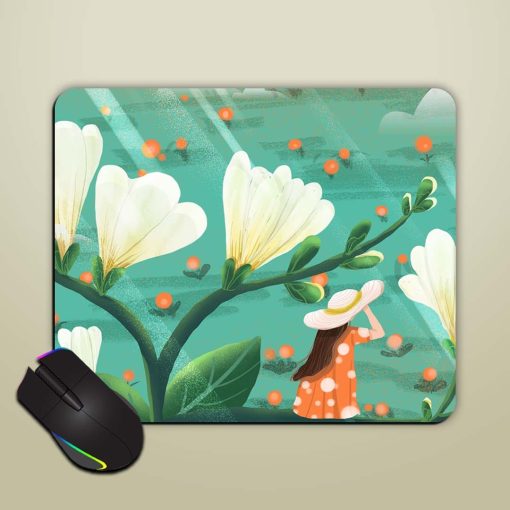 Flowers Mouse Pad Chachhi