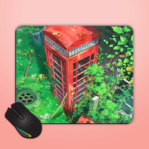 Old Telephone Bhooth Mouse Pad Chachhi