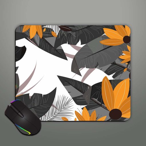 Leaf And Flower Mouse Pad Chachhi