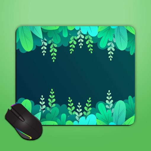 Leaf Pattern Mouse Pad Chachhi