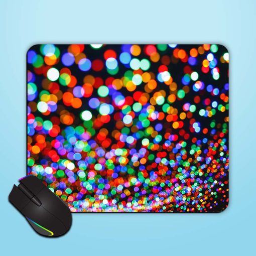 Blur Colorful Lights Mouse Pad Chachhi