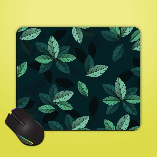 Leaf Pattern Design Mouse Pad Chachhi