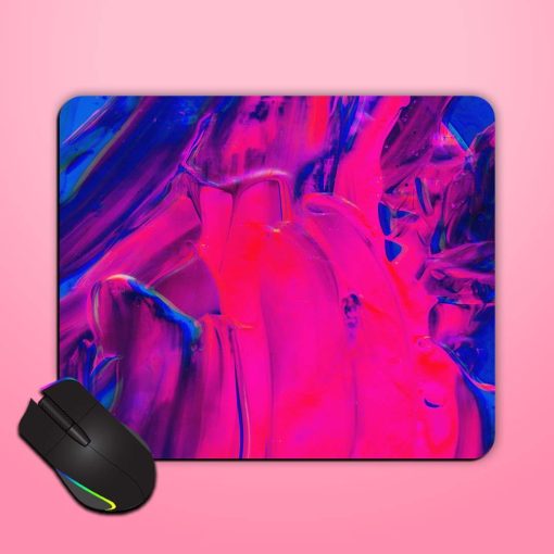 Pink Color Paint Mouse Pad Chachhi