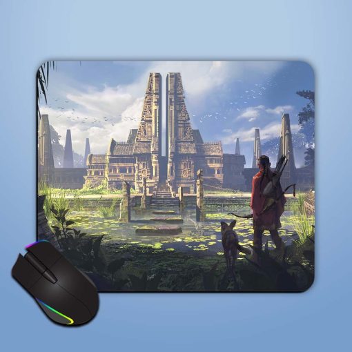 Ancient Ruins Mouse Pad Chachhi