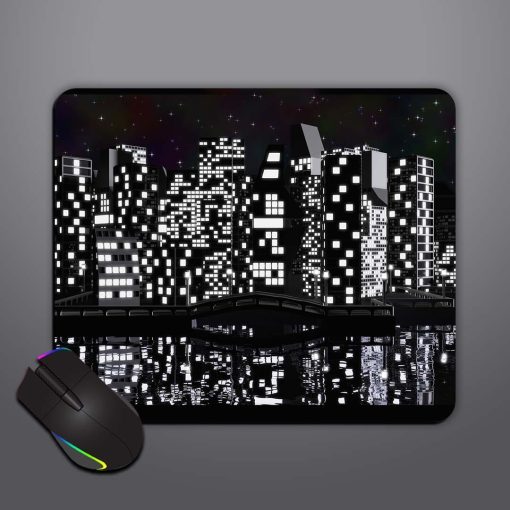 B&W City Mouse Pad Chachhi