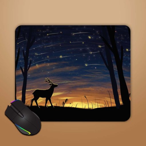 Dear Painting Mouse Pad