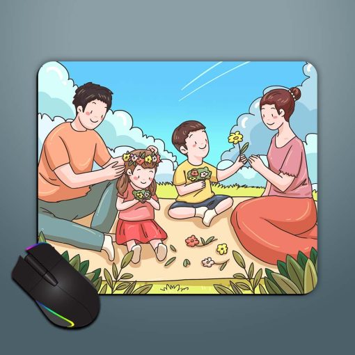 Family Mouse Pad Chachhi