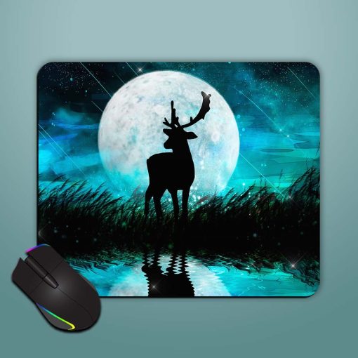 Beautiful Dear Painting Mouse Pad Chachhi