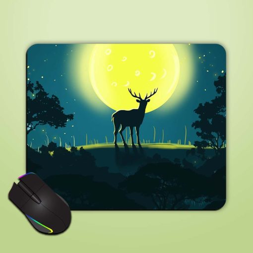 Deer Painting Mouse Pad Chachhi