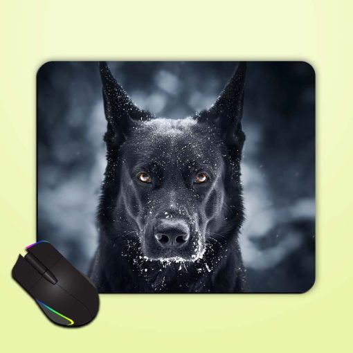 Black Dog Mouse Pad Chachhi