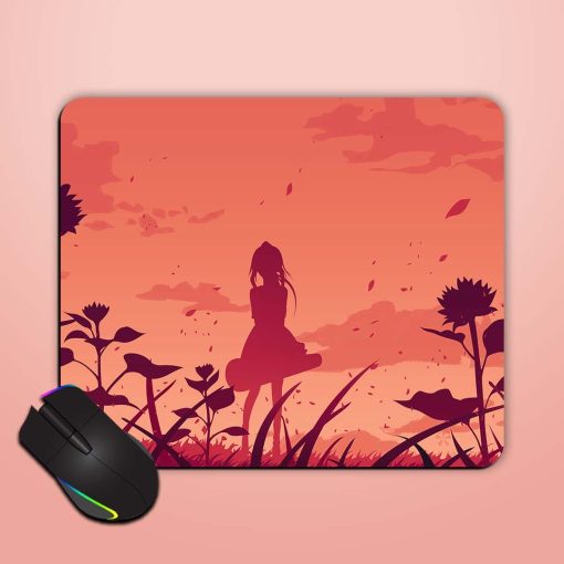 Sunset Garden Mouse Pad Chachhi