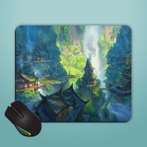 Old Temple Mouse Pad Chachhi