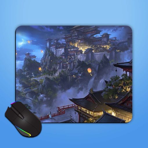 Mountain Town Mouse Pad Chachhi