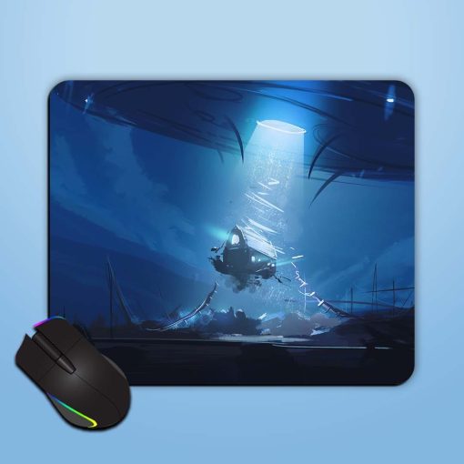 Alien Spaceship Mouse Pad Chachhi