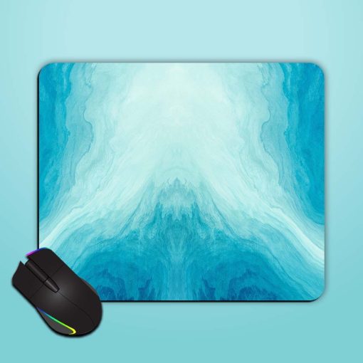 Abstract Art Blue Mouse Pad Chachhi