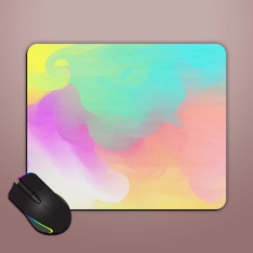 Abstract Colorful Watercolor Mouse Pad Chachhi