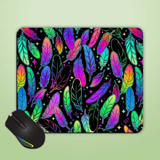 Bright Multicolored Seamless Mouse Pad Chachhi