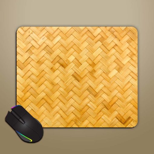 Bamboo Texture Background Mouse Pad Chachhi