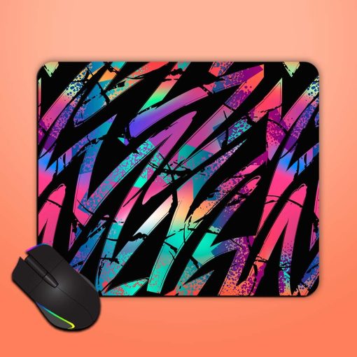 Abstract Seamless Grunge Mouse Pad Chachhi