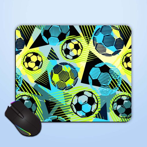 Seamless Textile Football Mouse Pad Chachhi