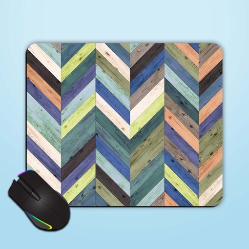 Chevron Random Color Mouse Pad