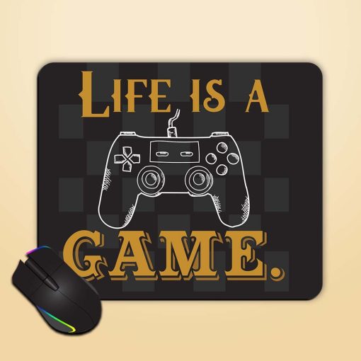 Gamer Vintage Tshirt Mouse Pad