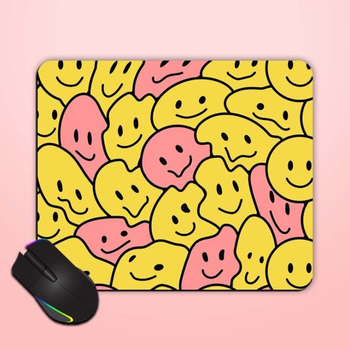 Funny Smile Crazy Mouse Pad Chachhi