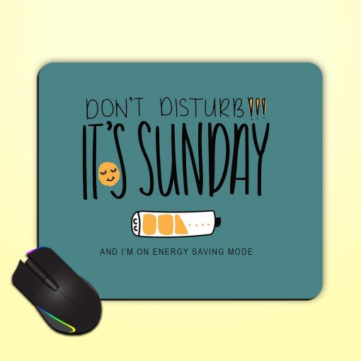 Do Not Disturb Mouse Pad Chachhi