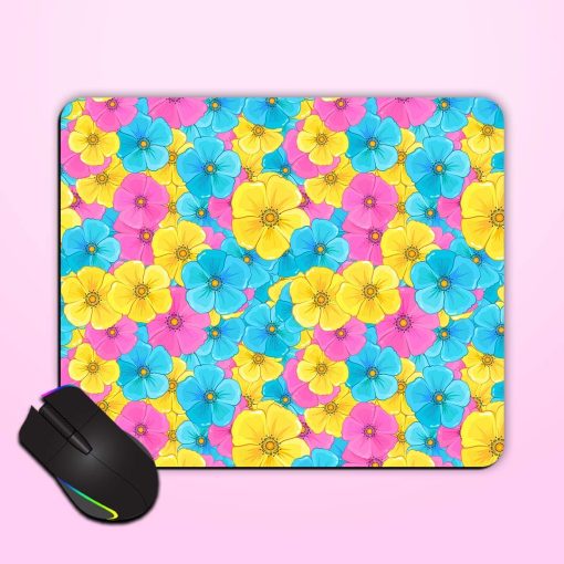 Exotic Tropical Seamless Mouse Pad