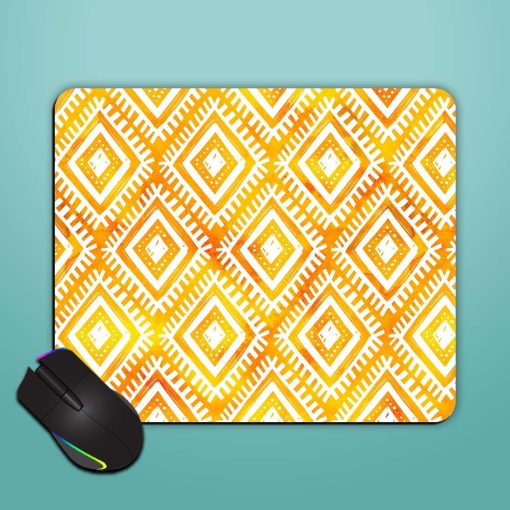 Hand Drawn White Mouse Pad Chachhi