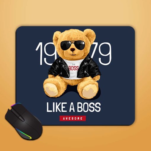 Like Boss Slogan Mouse Pad Chachhi