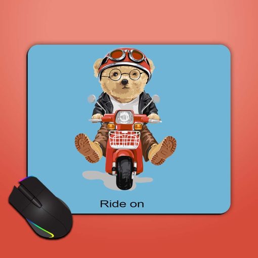 Ride On Slogan Mouse Pad Chachhi