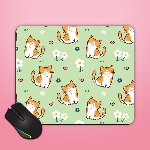 Seamless Pattern Cartoon Mouse Pad Chachhi