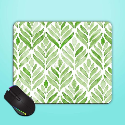 Hand Painted Green Mouse Pad Chachhi