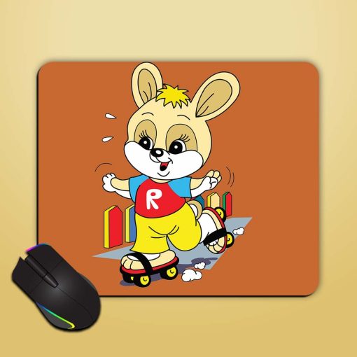 Rabbit Image T Mouse Pad Chachhi