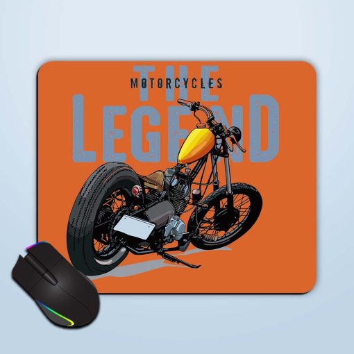 Motorcycles Image Vector Mouse Pad Chachhi