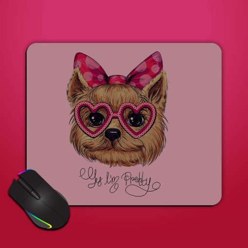 Yes Pretty Yorkshire Mouse Pad Chachhi